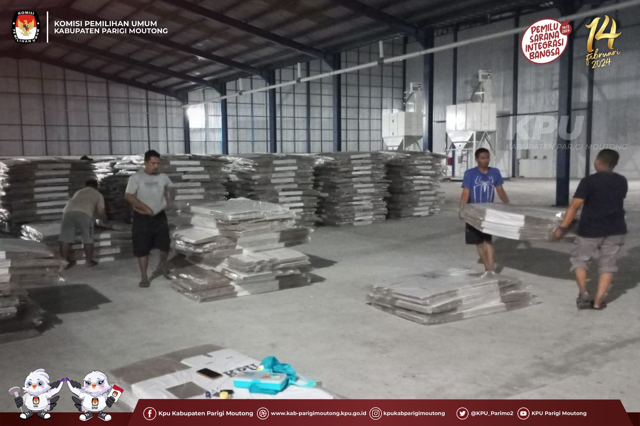 proses penurunan logistik